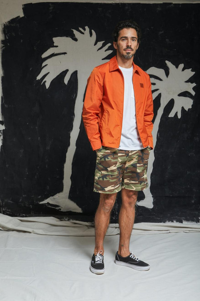 Brixton Utopia Vintage Nylon Jacket - Paradise Orange