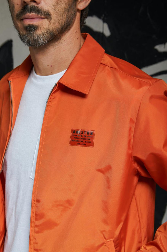 Brixton Utopia Vintage Nylon Jacket - Paradise Orange