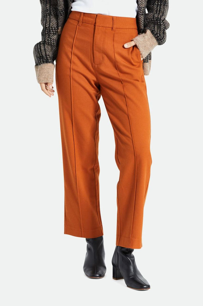 Brixton Retro Trouser Pant - Caramel