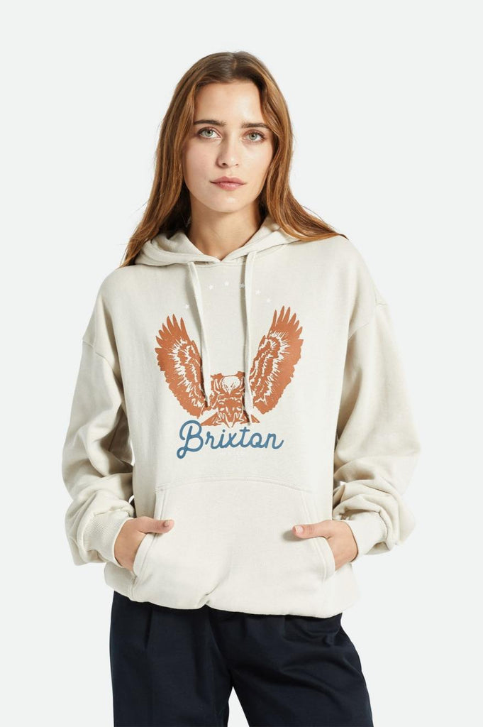 Brixton Freebird Women's Hoodie - Beige