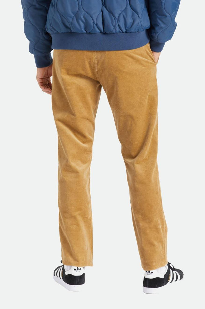 Brixton Choice Chino Regular Pant - Khaki Cord