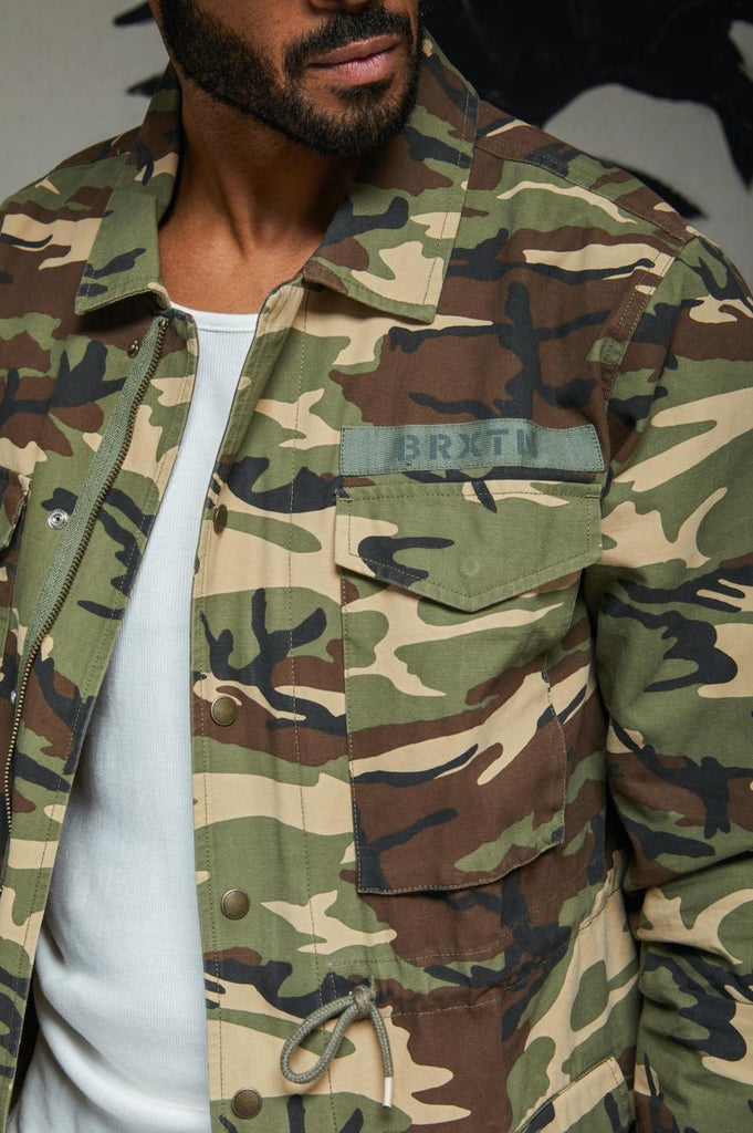 Brixton M65 Surplus Jacket - Camo Surplus