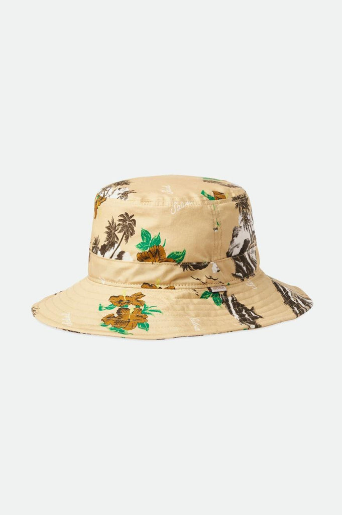 Brixton Petra Packable Bucket Hat - Straw