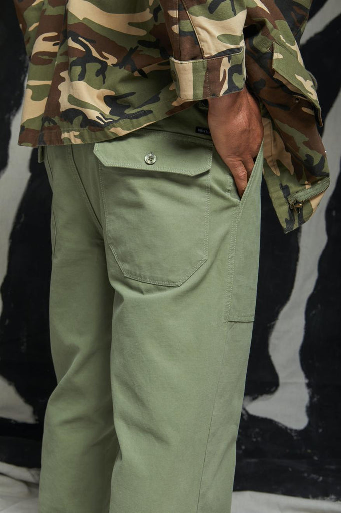 Brixton Surplus Relaxed Pant - Olive Surplus