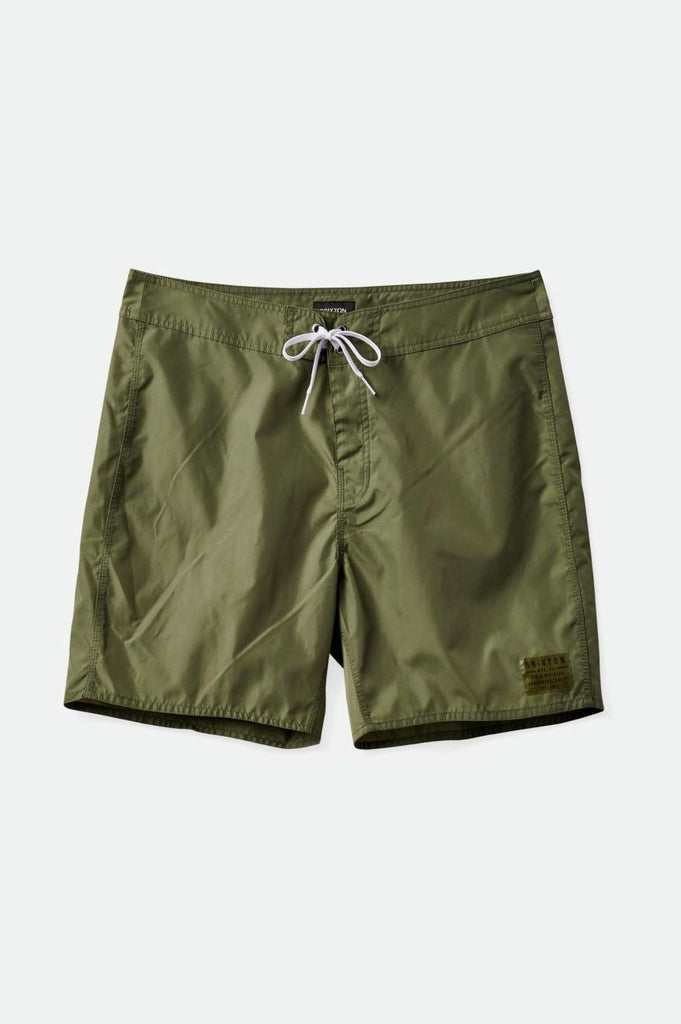 Brixton Vintage Nylon Trunk - Olive Surplus