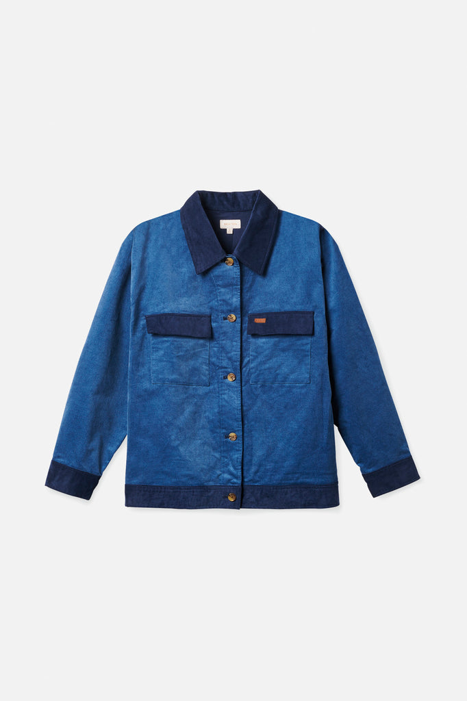 Brixton Stark Trucker Jacket - Joe Blue/Navy