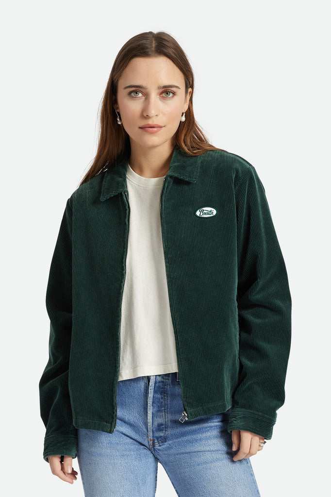 Brixton Utopia Jacket - Emerald