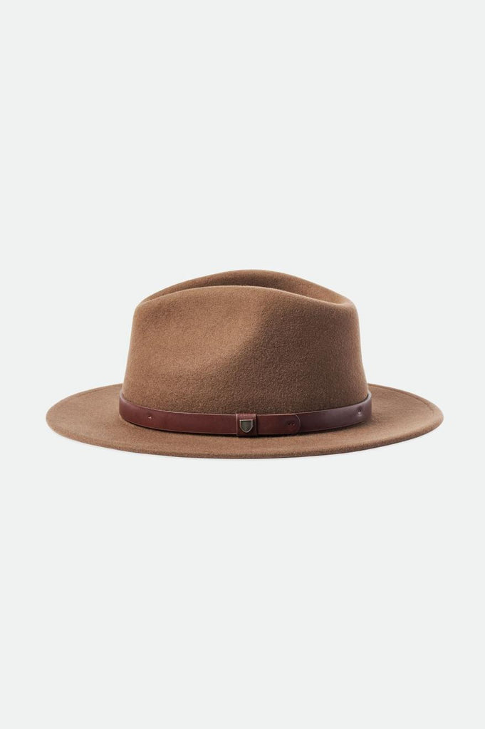 Brixton Messer Fedora - Dark Earth