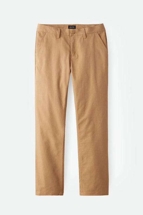 Brixton Men's Choice Chino Regular Pant - Khaki | Main