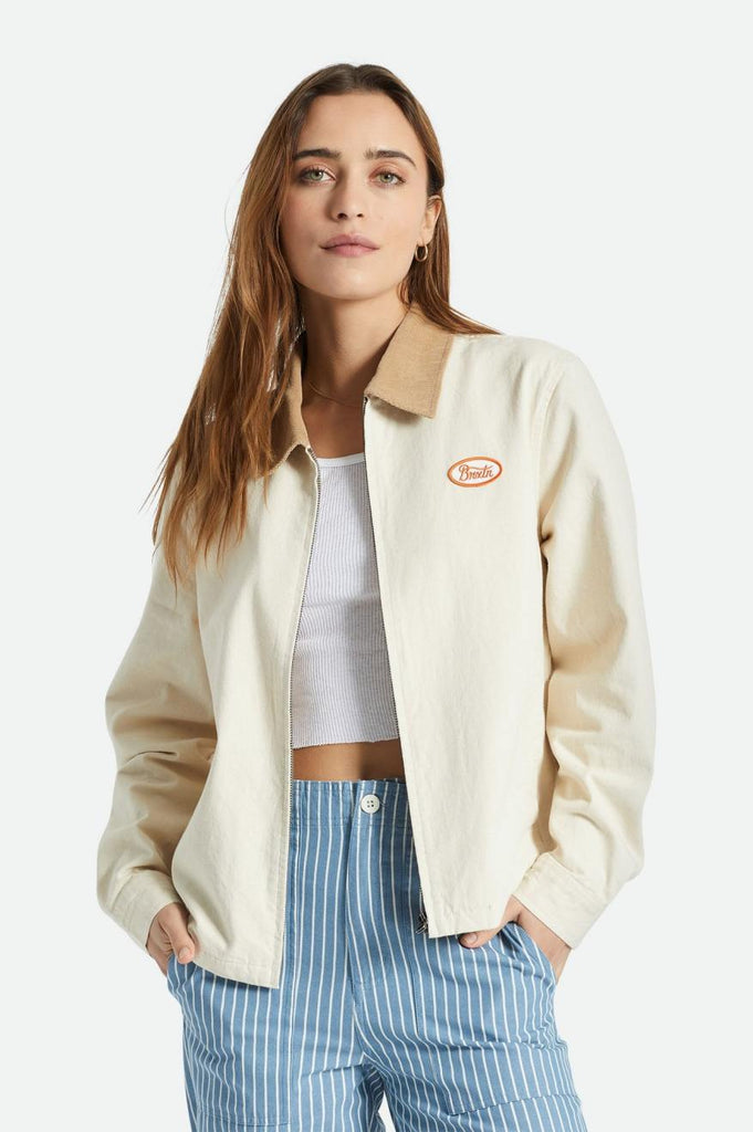 Brixton Utopia Lightweight Jacket - Natural