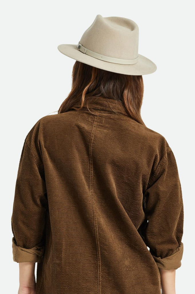 Brixton Messer Fedora - Light Fawn