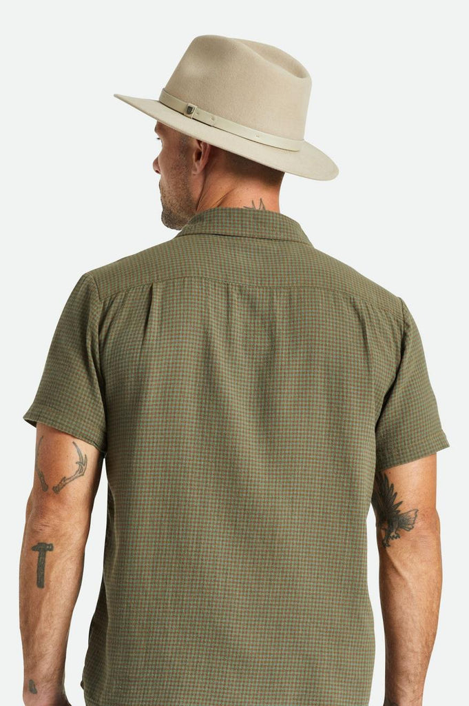 Brixton Messer Fedora - Light Fawn