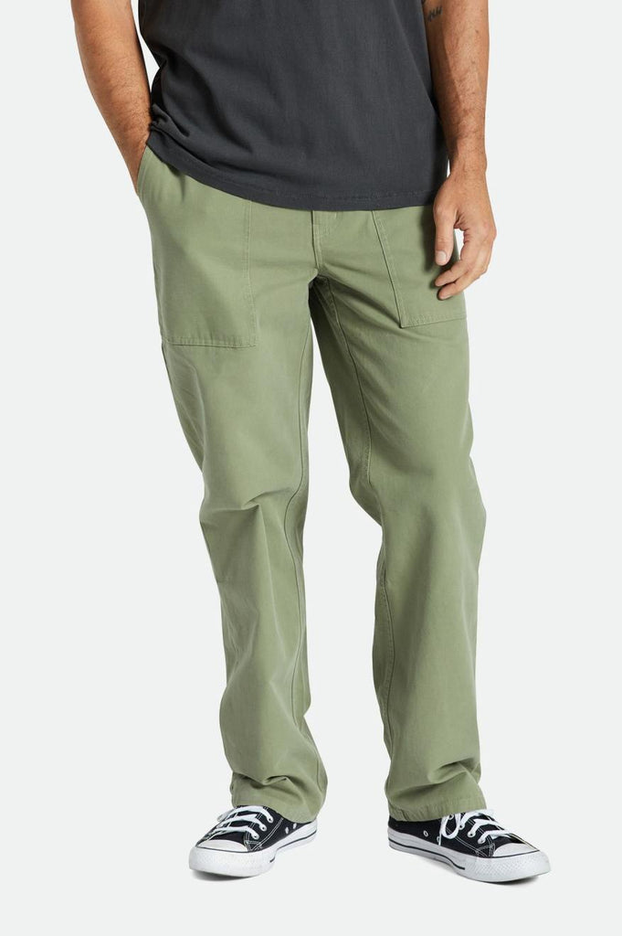 Brixton Surplus Relaxed Pant - Olive Surplus