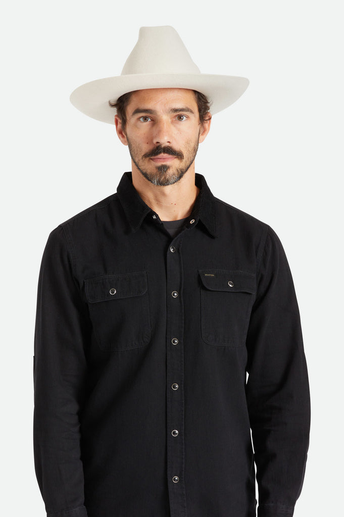 Brixton Sedona Reserve Cowboy Hat - Dove