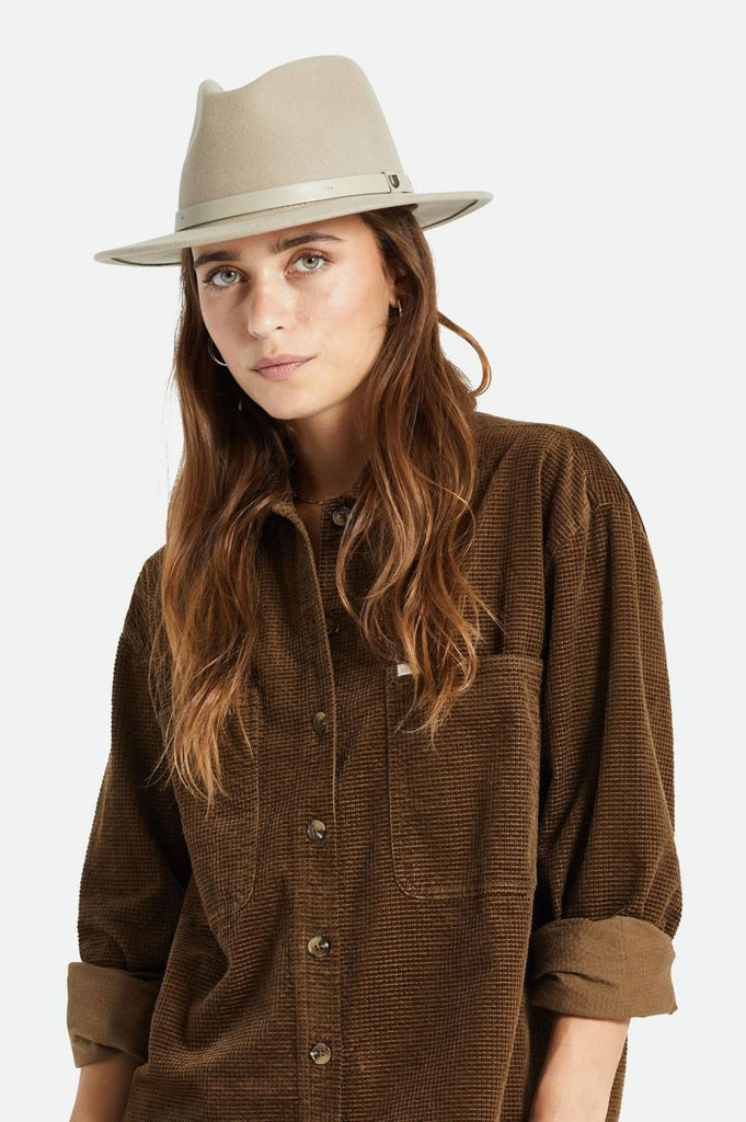 Brixton Messer Fedora - Light Fawn