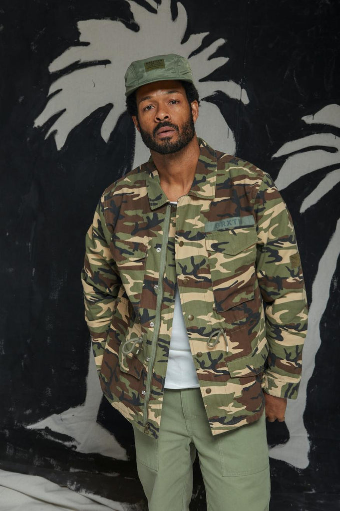 Brixton M65 Surplus Jacket - Camo Surplus