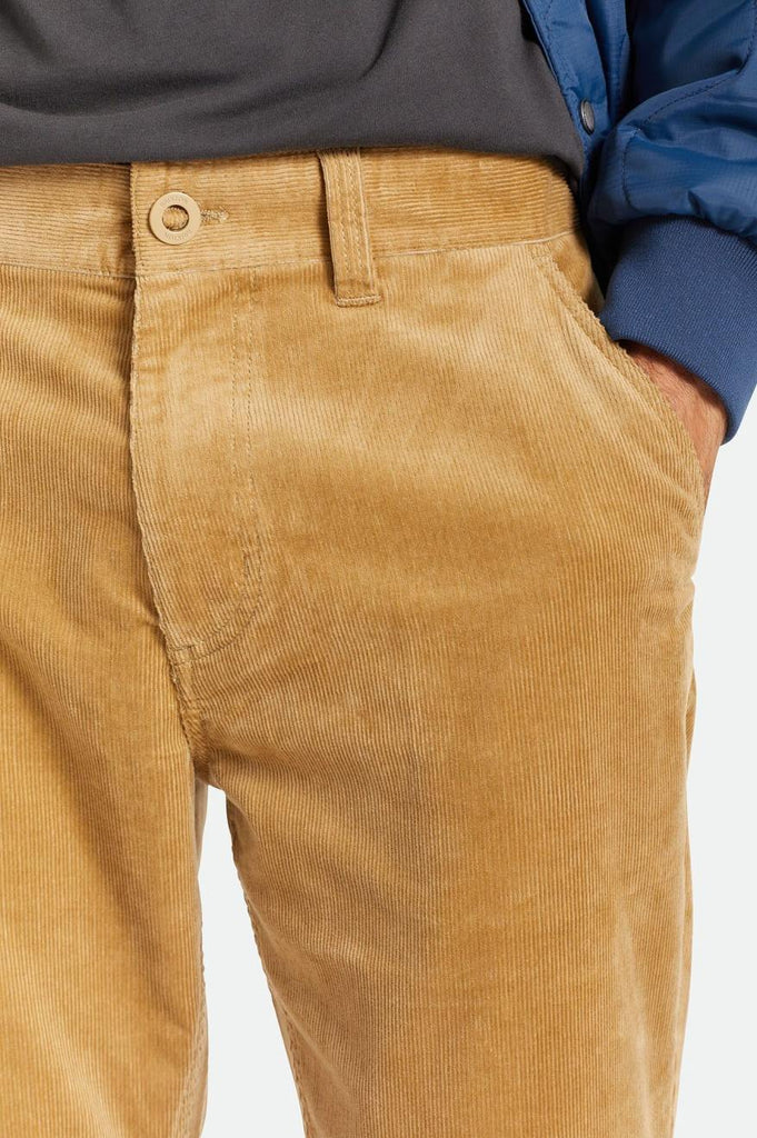 Brixton Choice Chino Regular Pant - Khaki Cord