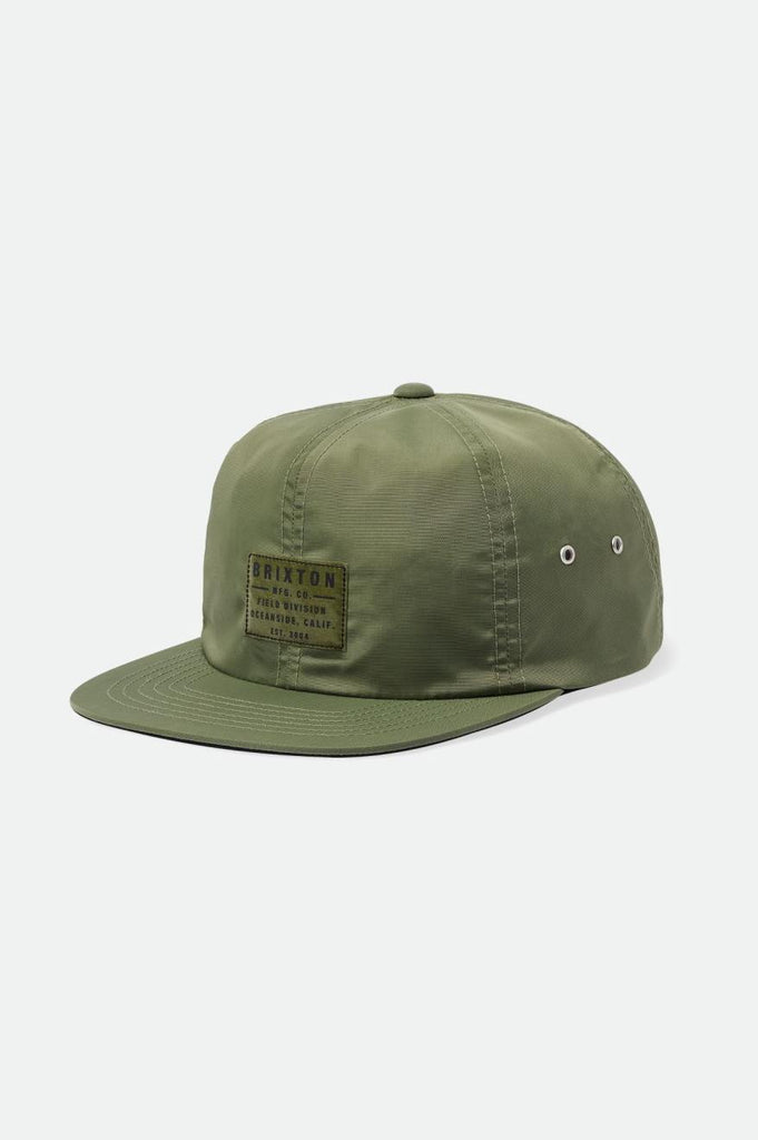 Brixton Vintage Nylon MP Cap - Olive Surplus