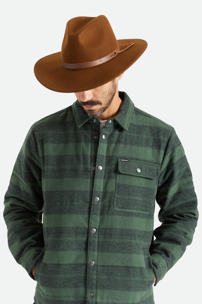 Brixton Field Proper Hat - Olive