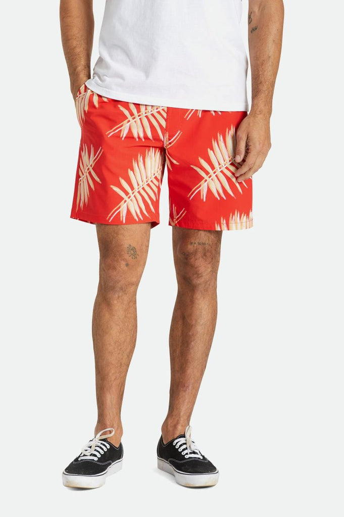 Brixton Voyage Short 7” - Aloha Red