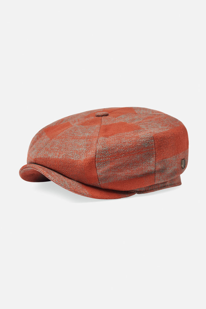 Brixton Brood Baggy Snap Cap - Burnt Henna/Dark Forest