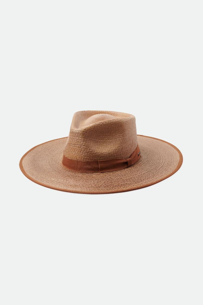 Brixton Jo Straw Rancher Hat Limited - Coffee/Brown Regular Tripilla