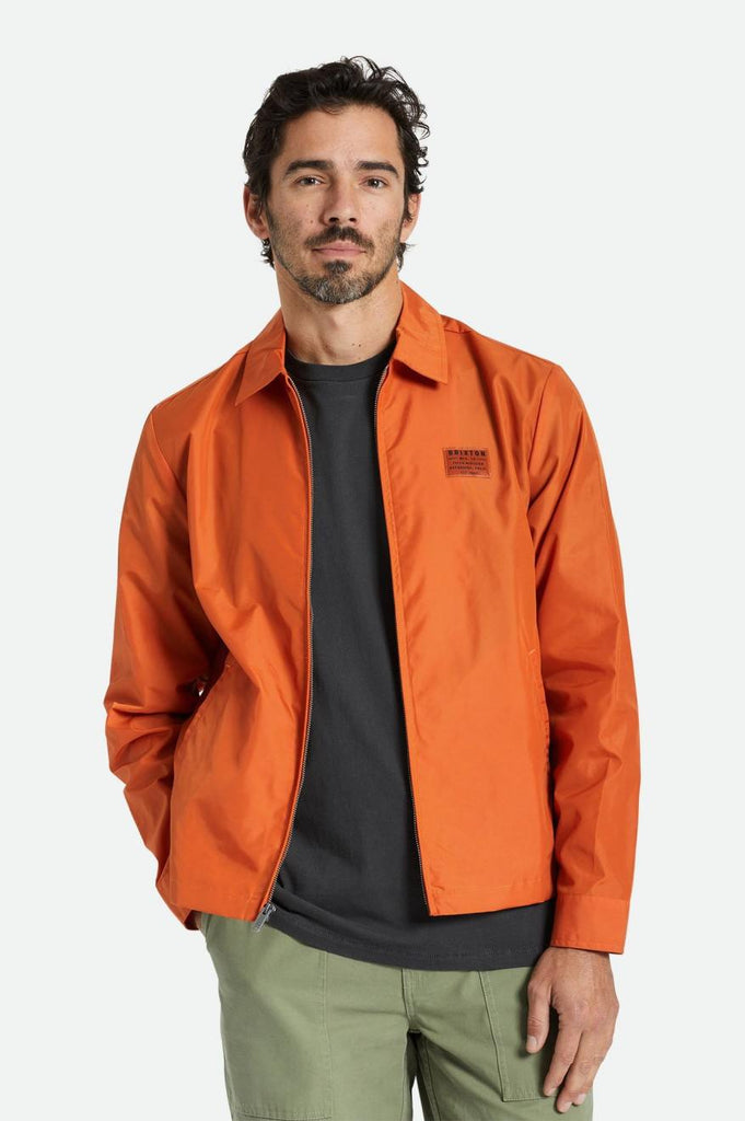 Brixton Utopia Vintage Nylon Jacket - Paradise Orange