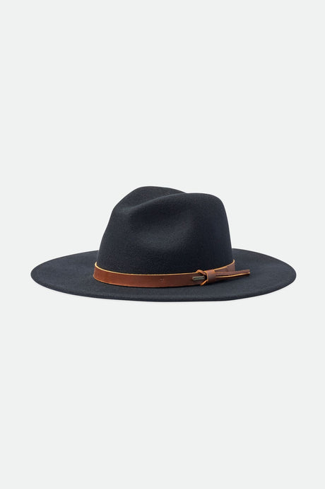 Brixton Unisex Field Proper Hat - Black | Main