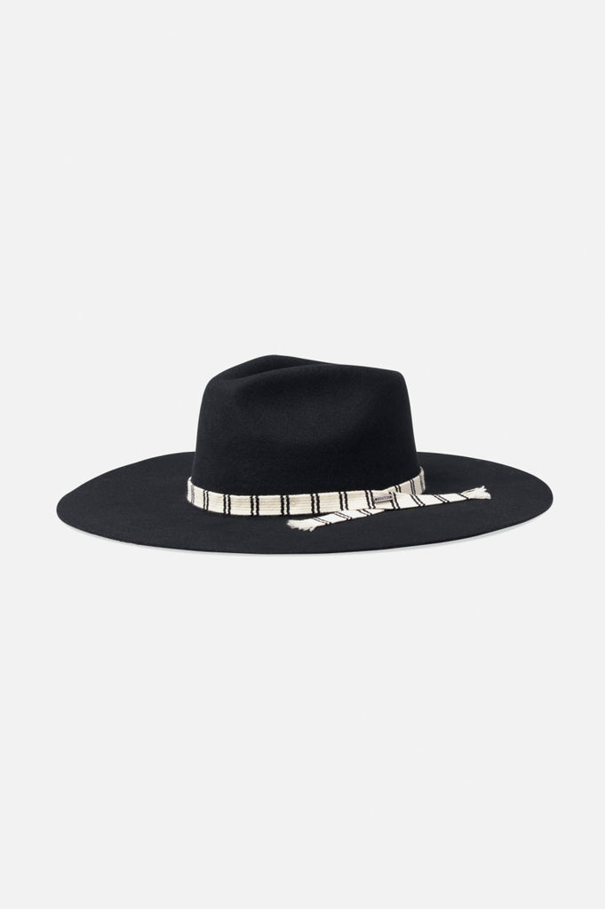 Brixton Leigh Felt Fedora - Black