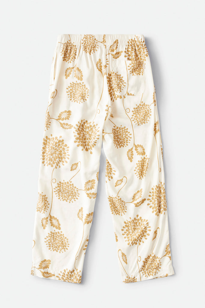 Brixton Garden Floral Crop Pant - Dove