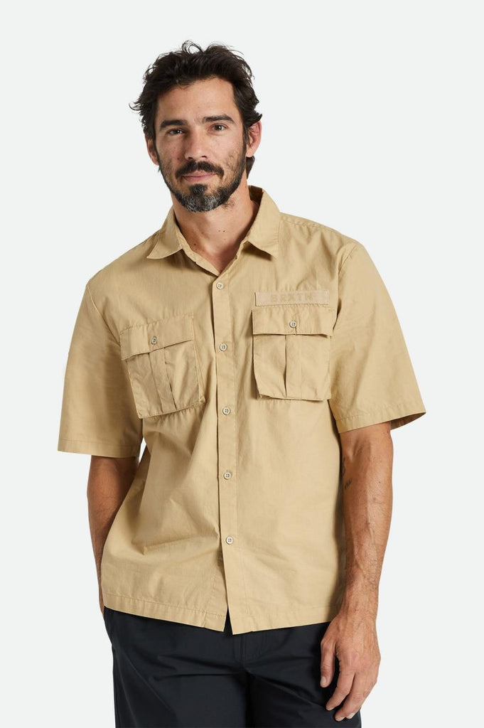 Brixton Surplus S/S Woven - Sand