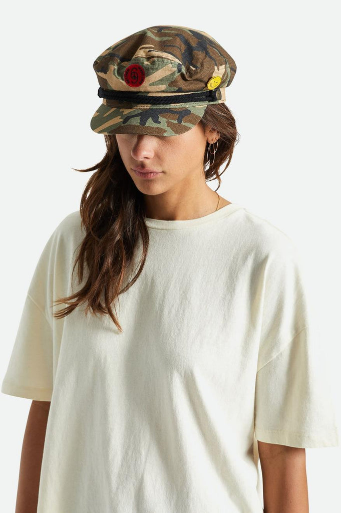 Brixton Fiddler Fisherman Cap - Camo Surplus