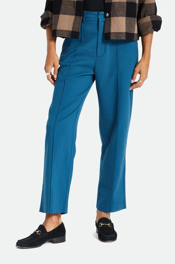 Brixton Retro Trouser Pant - Indie Teal