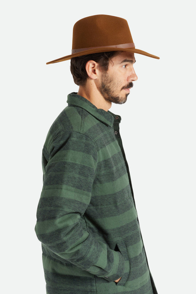 Brixton Field Proper Hat - Olive