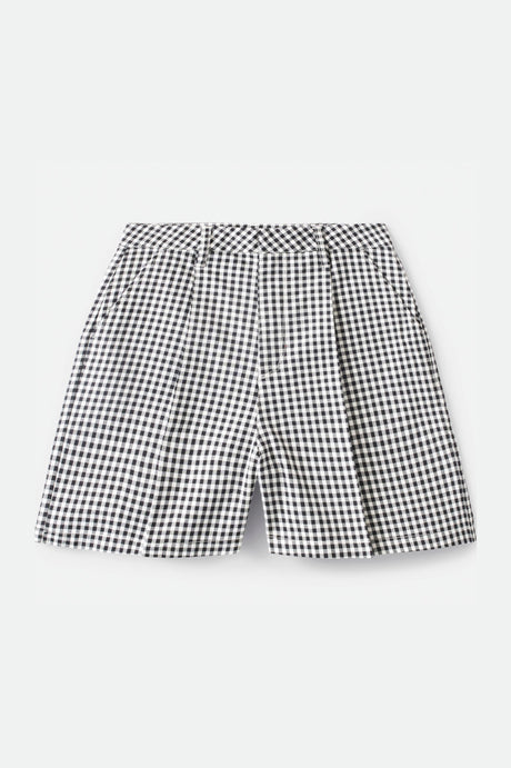 Victory Trouser Short - Black Gingham