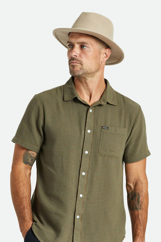 Brixton Messer Fedora - Light Fawn