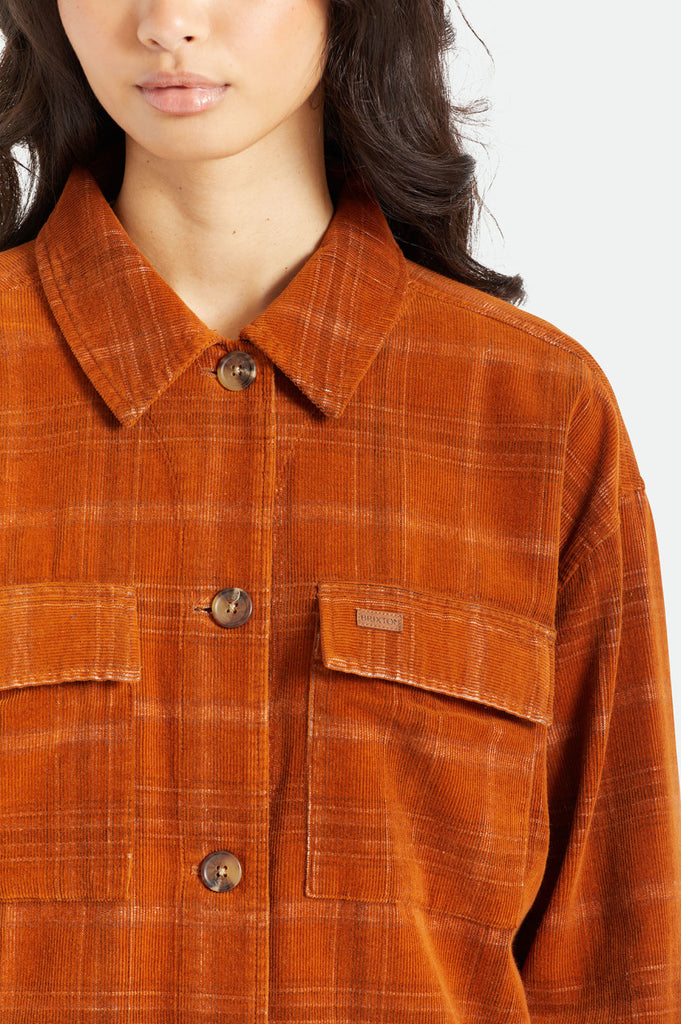 Brixton Stark Trucker Jacket - Glazed Ginger