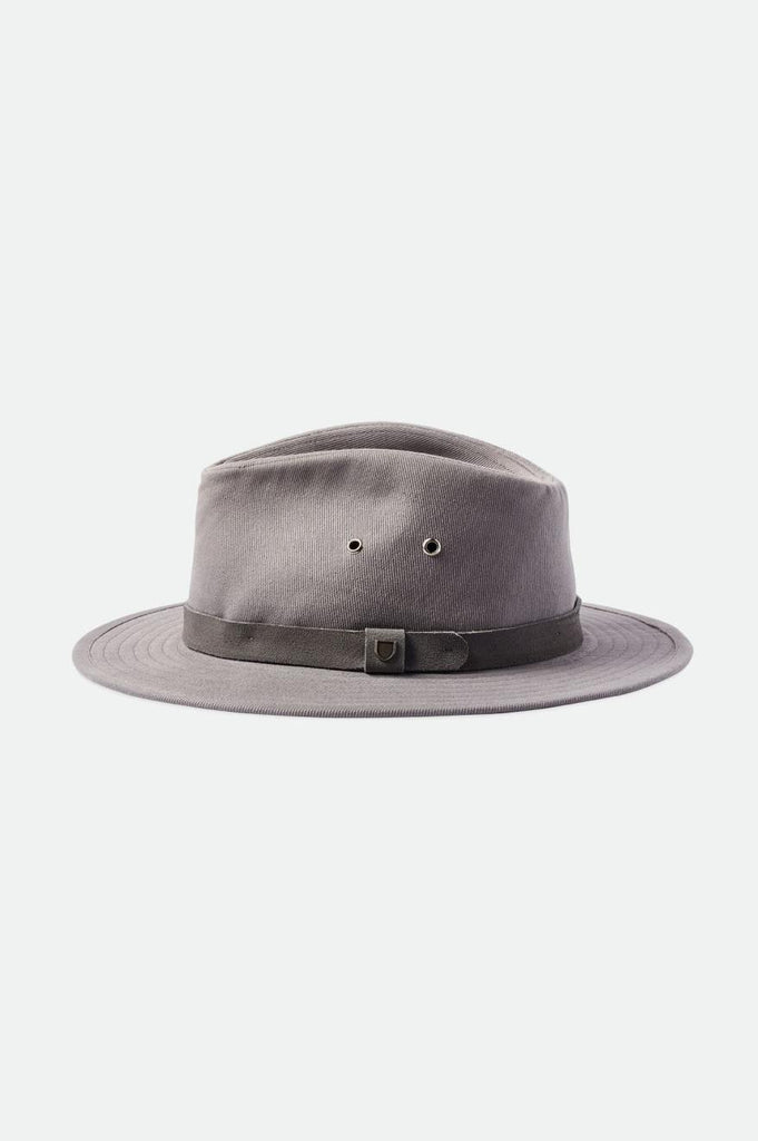 Brixton Messer Utility Adventure Fedora - Grey