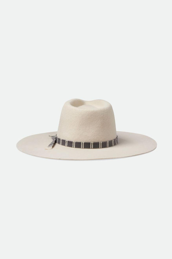 Brixton Leigh Felt Fedora - Dove