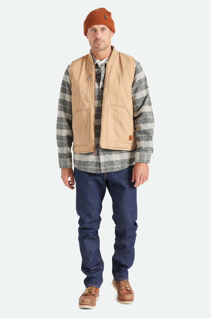 Brixton Abraham Reversible Vest - Mojave