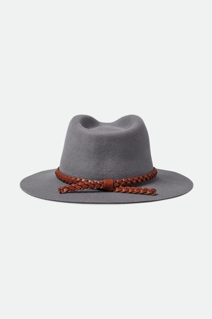 Brixton Messer Western Fedora - Grey