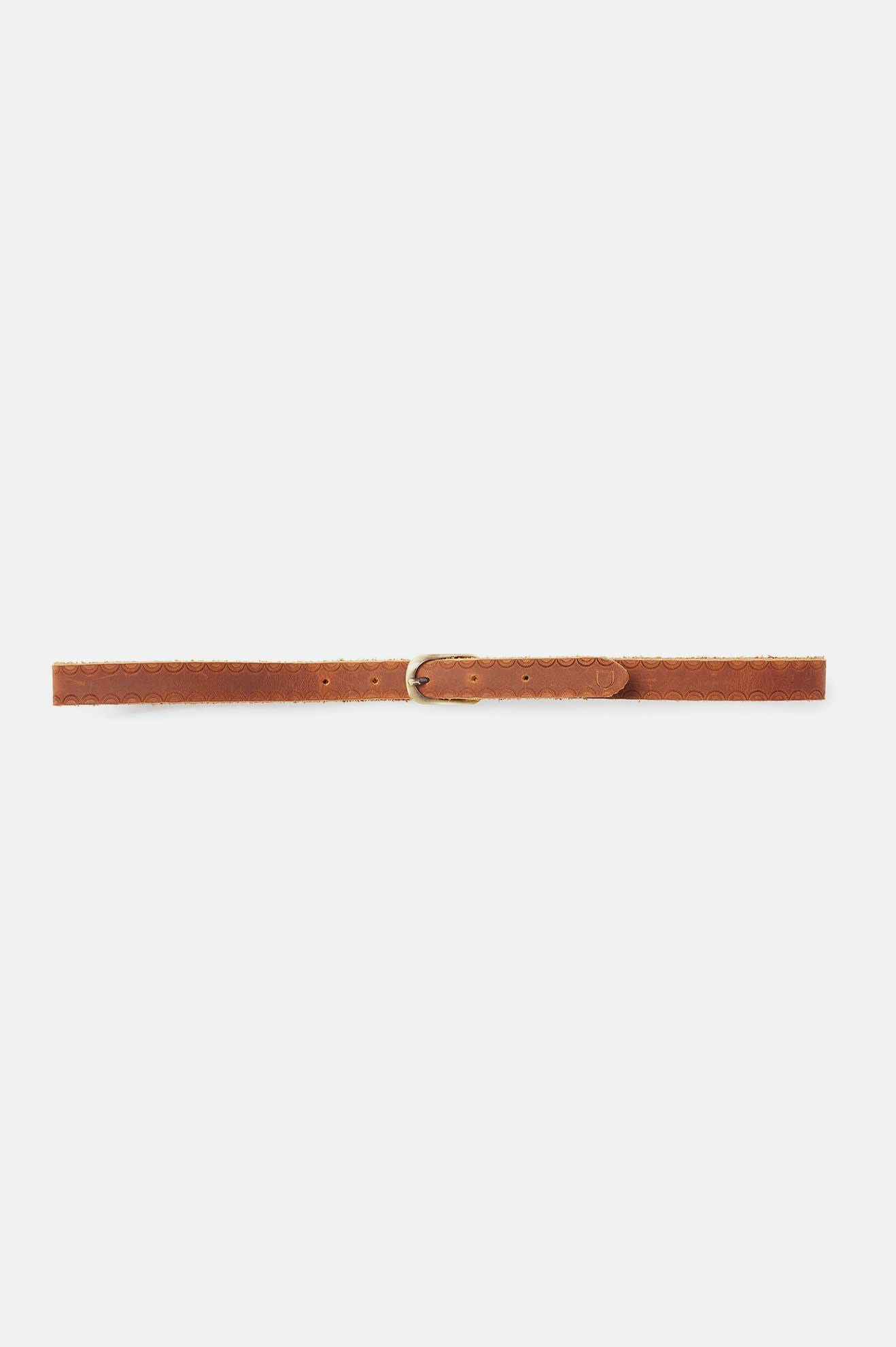 Unisex Adjustable Buckle Hat Band - Brown - Back Side
