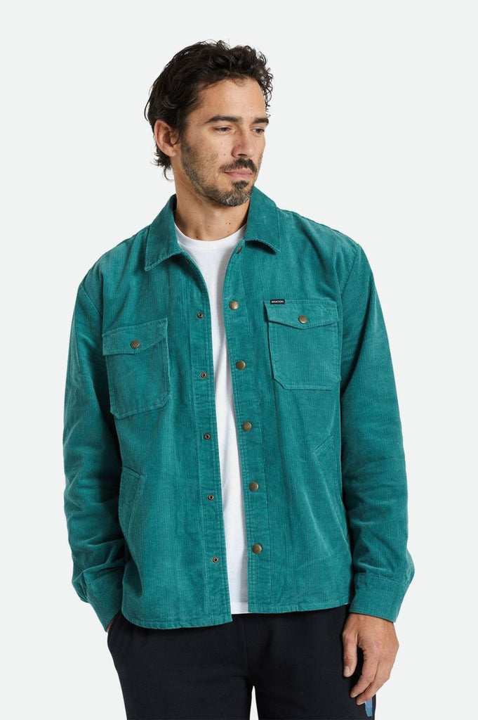 Men's Fit, Front View | Durham Jacket - Spruce