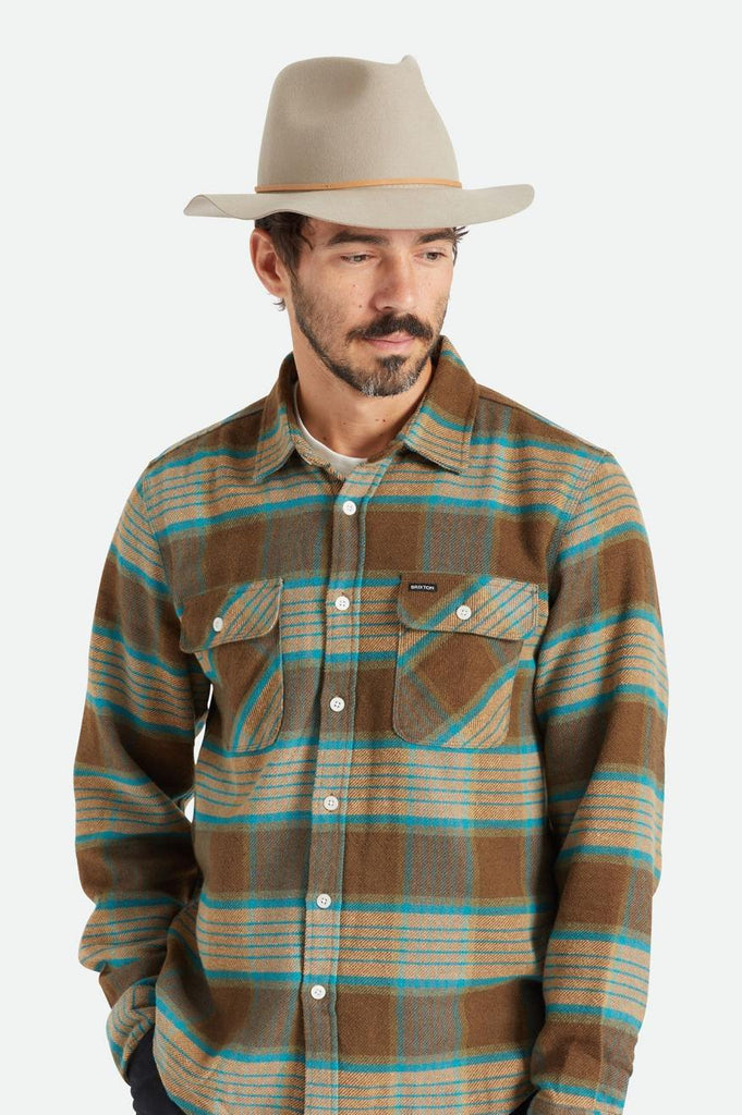 Brixton Wesley Fedora - Safari