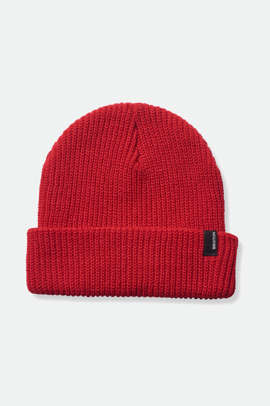 Brixton Unisex Heist Beanie - Red | Main