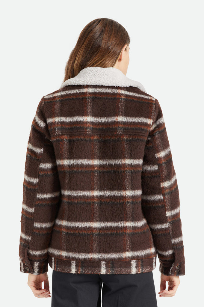 Brixton Nouvelle Coat - Seal Brown