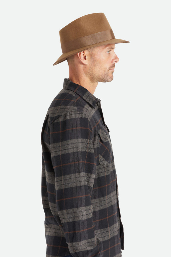 Brixton Paco Fedora - Desert Palm