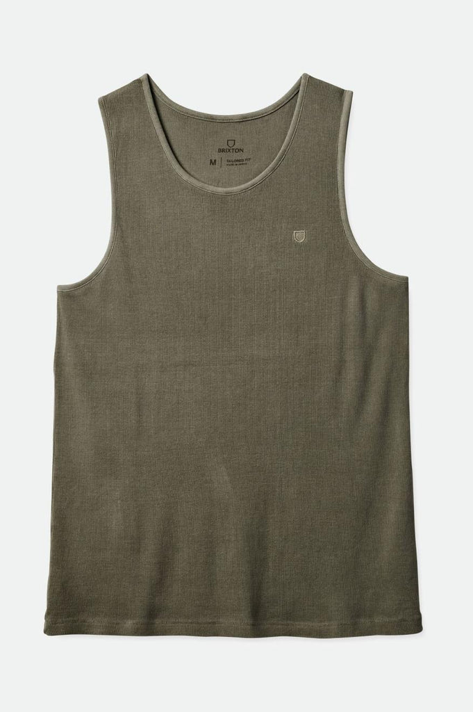 Brixton Vintage Reserve Tank - Olive Surplus Vintage Wash