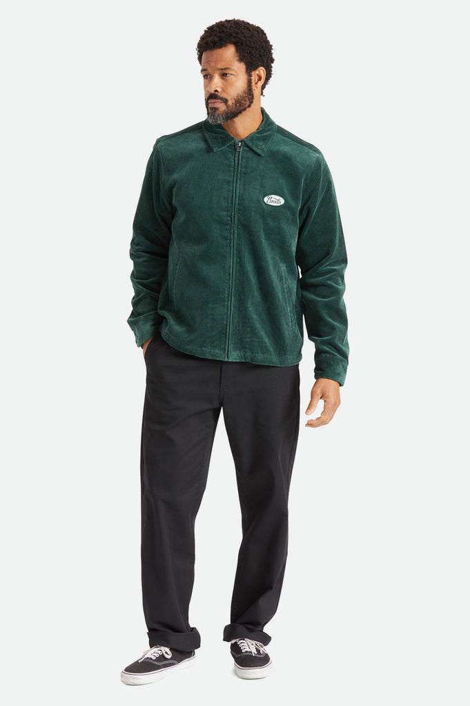 Brixton Utopia Men's Jacket - Emerald