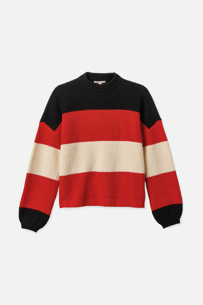 Brixton Madero Sweater - Mars Red